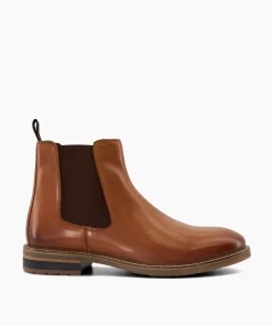 Clearance Caprius - Tan Chelsea Boots