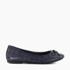 Fashion Hallo - Navy Ballet Pumps