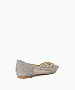 New Harlenes - Pewter Ballet Pumps