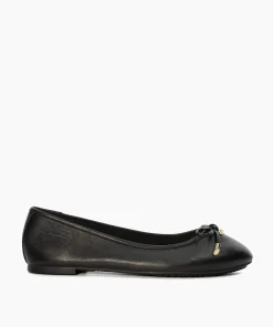 Clearance Harping - Black Ballet Pumps