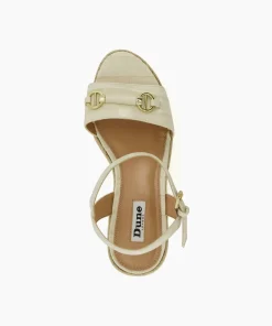 Store Kai - Ecru Wedge Sandals