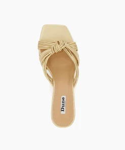 Cheap Kope - Gold Wedge Sandals