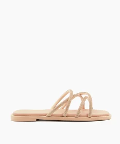 Sale Lilybet - Blush Flat Sandals