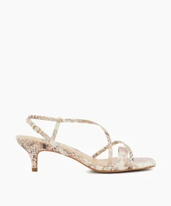 Outlet Madely - Reptile Heeled Sandals