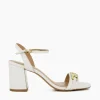 Discount Manual - Block Heeled Sandals