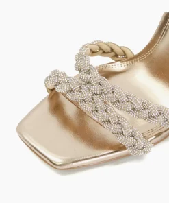 Store Melodic - Rose Gold Heeled Sandals