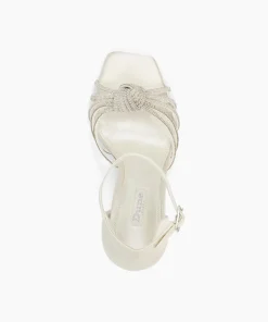 Discount Morella - Ivory Heeled Sandals