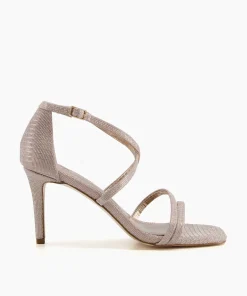 Outlet Musical - Rose Gold Wide Fit Sandals