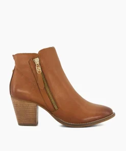 Hot Paicey - Tan Ankle Boots